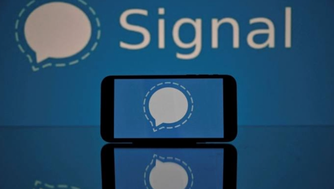 signal官网加密通讯示意